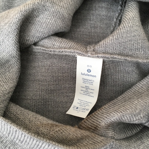 🍋🆕Lululemon All in a Day hooded poncho NWT - Picture 3 of 5